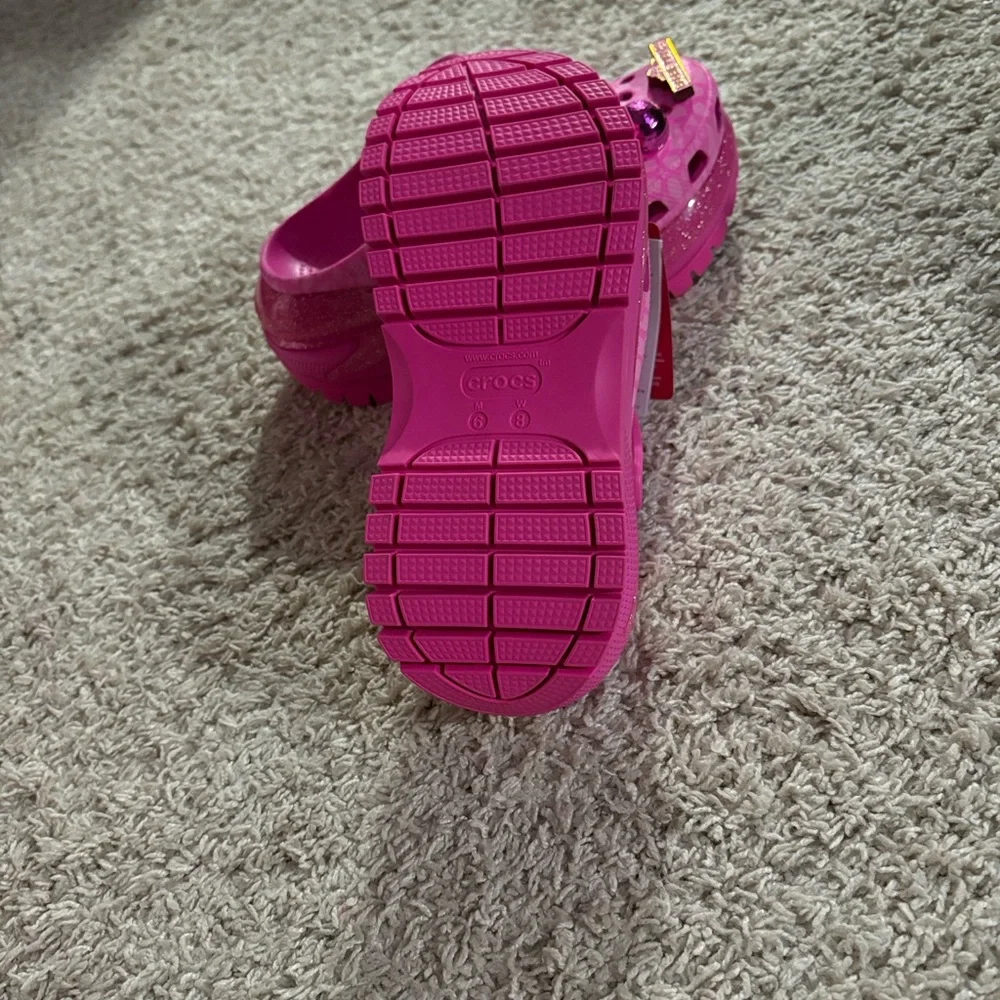Barbie Pink Patterned Kids Sandals - Picture 5 of 5